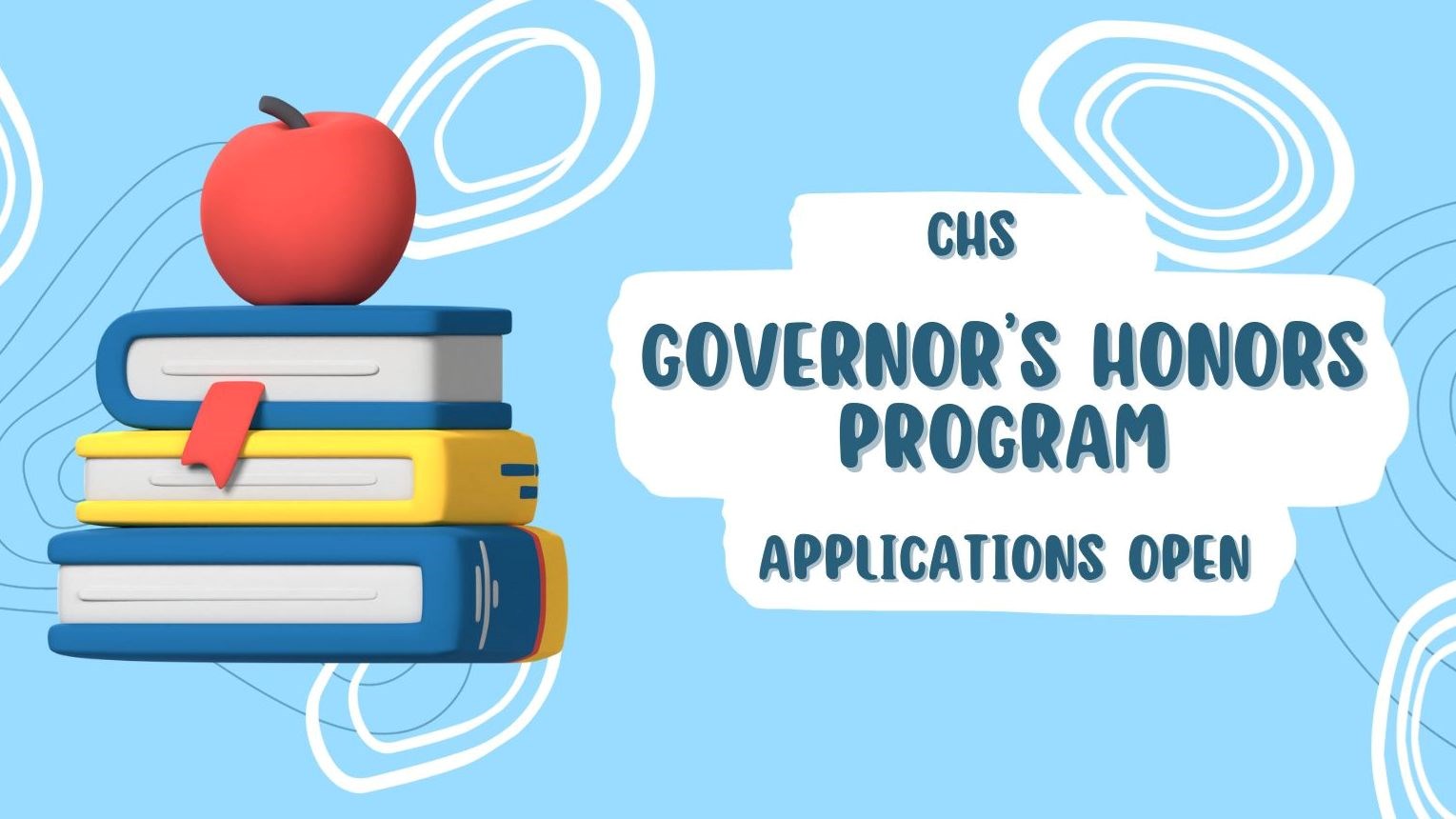 CHS Governor's Honors Program: Applications Open